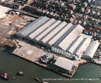 BH7 being moved to The Hovercraft Museum